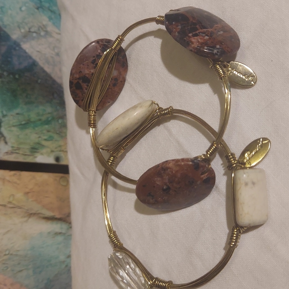 Handmade bangles are made by "Impressions" By Legacy Faith, Hop, Charity. #128